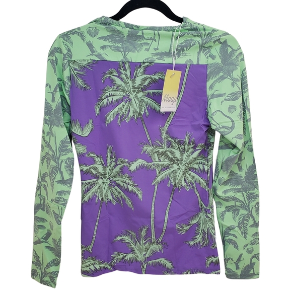 MAAJI Women's Long Sleeve Rashguard NWT - Picture 2 of 2